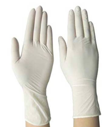 latex hand gloves